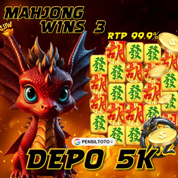 PENSILTOTO: Link Slot Gacor Scatter Hitam Mahjong Wins 3 Deposit 5000